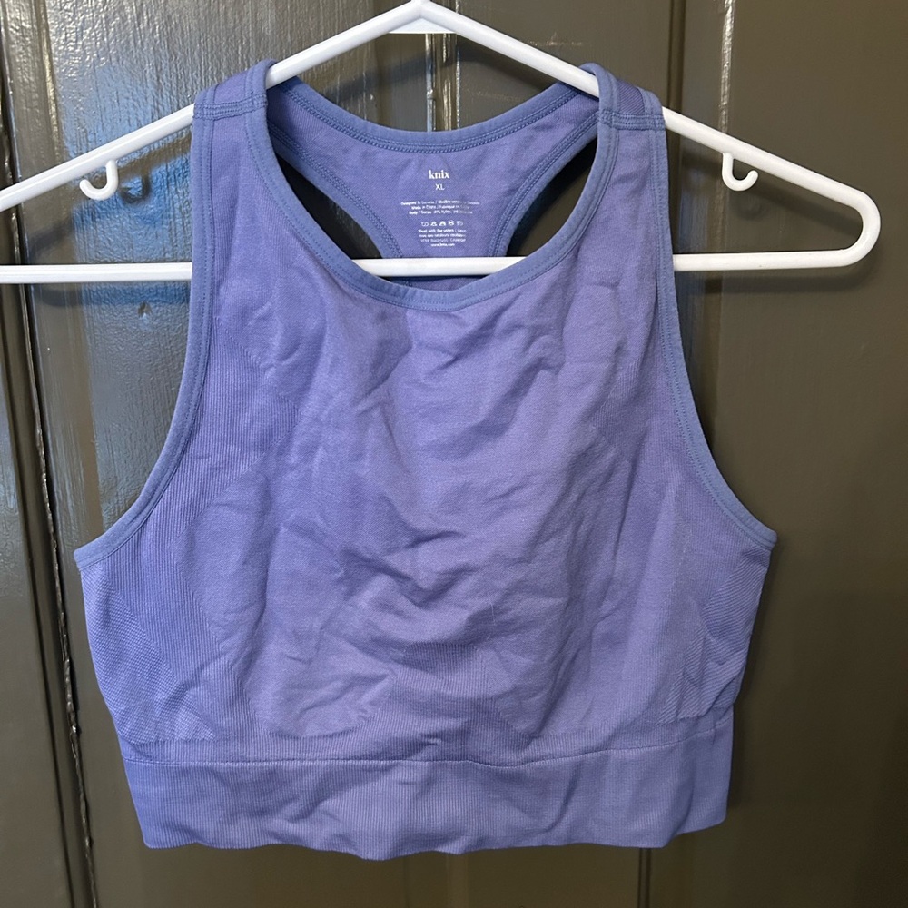 Knix Purple Sports Bra